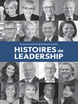 cover image of Histoires de leadership